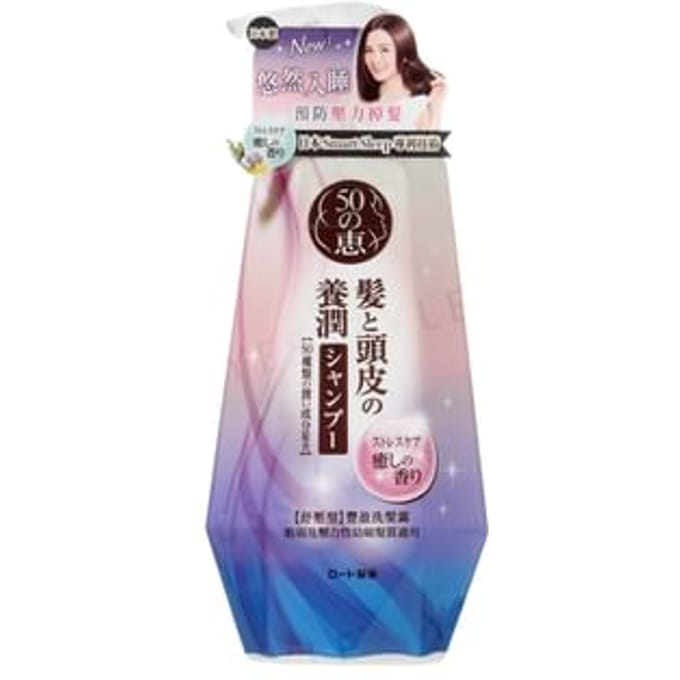 Rohto Mentholatum - 50 Megumi Stress Relief Shampoo 400ml