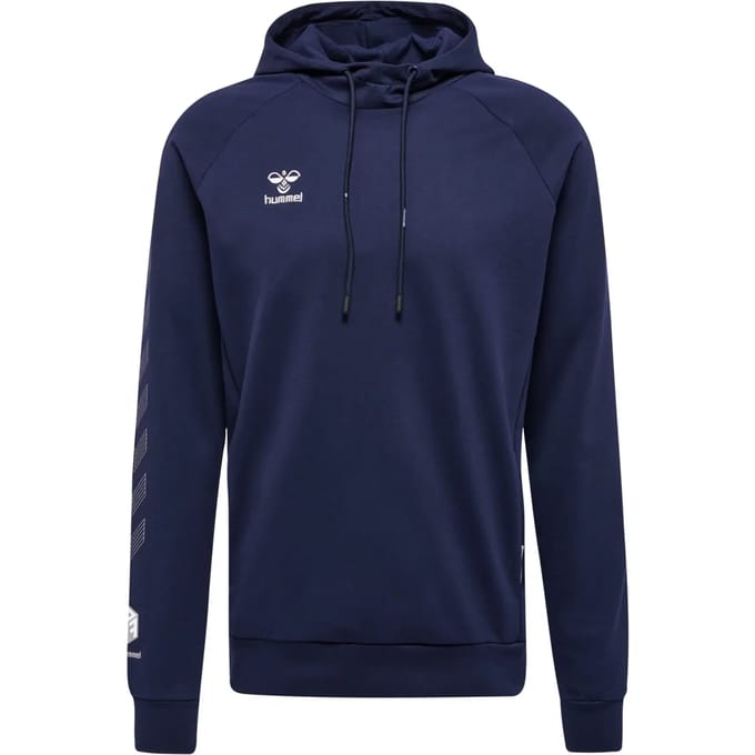 Katoenen sweatshirt met capuchon Hummel Move Grid