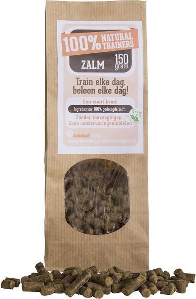 Zalmtrainers-3 x 150 gram-Animal King-Hondensnacks