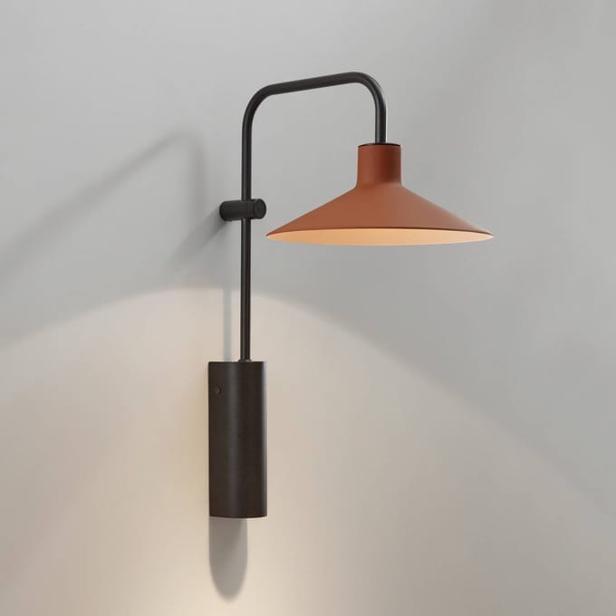 Bover Platet A02 wandlamp E14 schakelaar