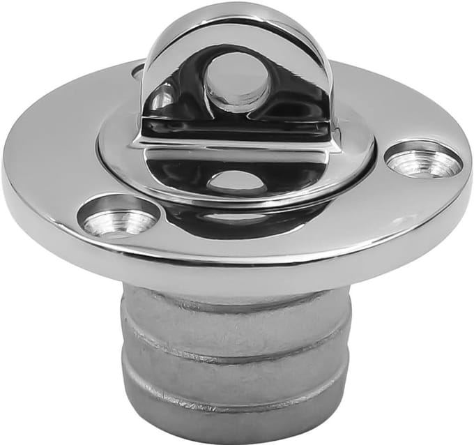 Boot Afvoer Plug - Dek Handvat Outlet - Waterdicht Houden - 316 Roestvrij Staal