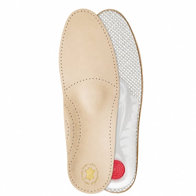 Shoeboy's Evolution stability wit - Inlegzool speciaal voor platvoeten (lage lengtewelving) - Maat 41