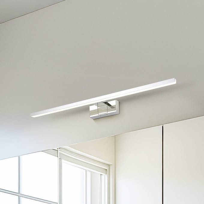 EGLO Conettilla Spiegellamp - Badkamer - LED - 60 cm - Chroom/Wit - Instelbaar wit licht