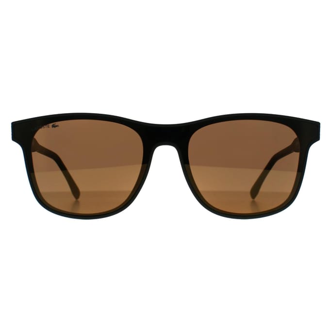 Lacoste L907S 315 mat groen bruine zonnebril