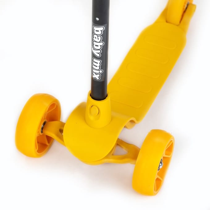 Baby Mix Prime kinderstep geel verstelbaar 52-76 cm - Step