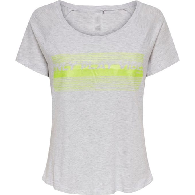 Only Play Lexia LIFE REGULAR SS TEE - Wit - Maat L