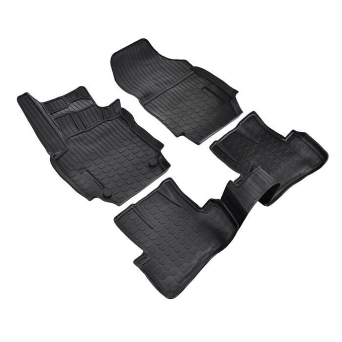 Vloermatten - Captur - 2013-2019 - TPE Rubber - Antislip - Flexibel bij kou
