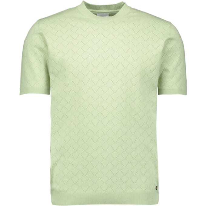 No Excess Pullover short sleeve crew green