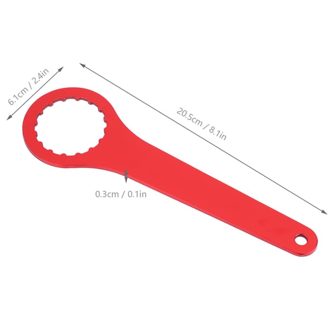 ZTTO Fiets Trapas Sleutel voor BB91/BB109/BB30SH/PF30SH/BB86-30/BB30-30 BB Gereedschap Rood gray
