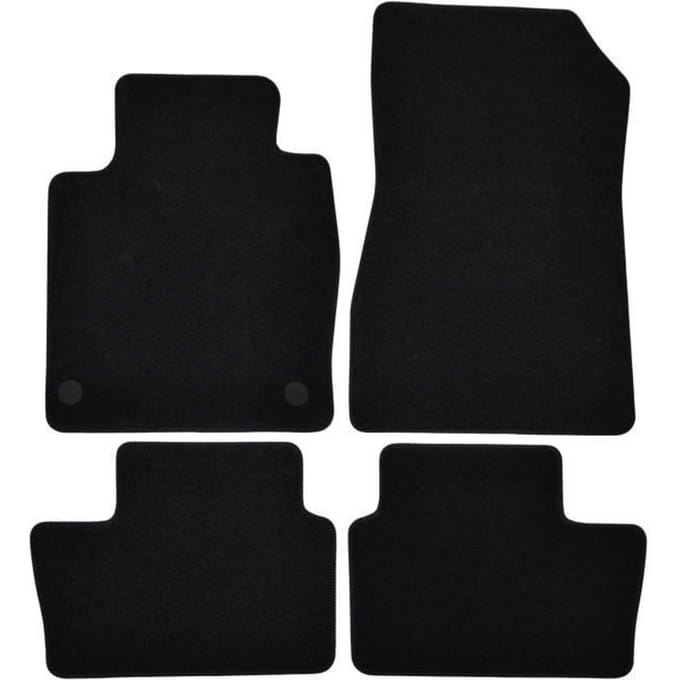 Vloermatten - Nissan - Juke 2019-heden - 4 stuks - Velours - Antislip - Waterdicht