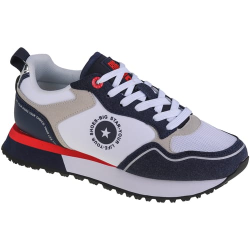 Big Star Shoes, Vrouwen, Wit, Sneakers, maat: 40