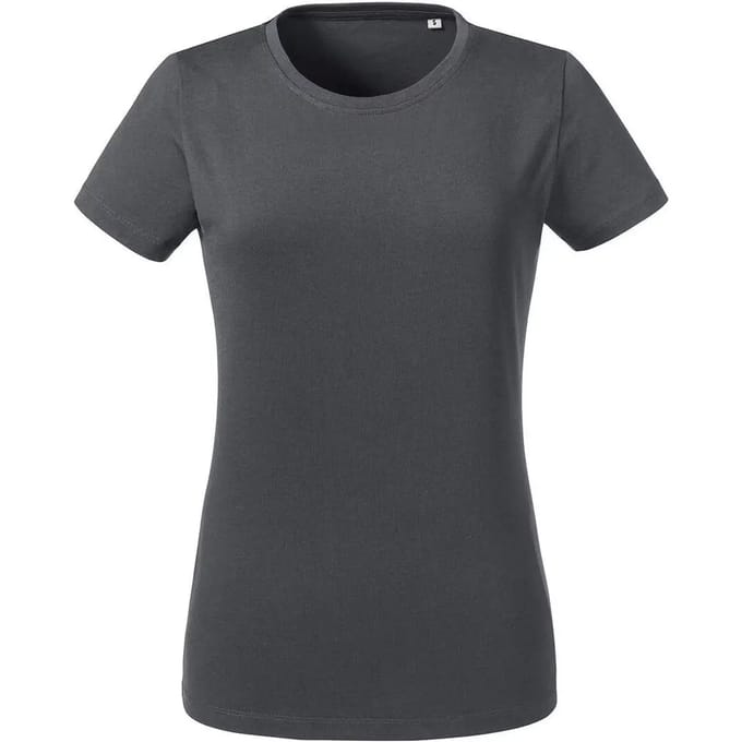 Dames-T-shirt Russell Athletic Pure Organic Heavy
