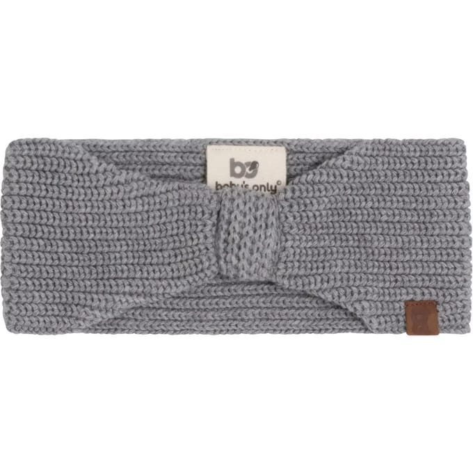 Baby's Only Haarbandje Soul - Grijs - One Size - 100% ecologisch katoen - GOTS