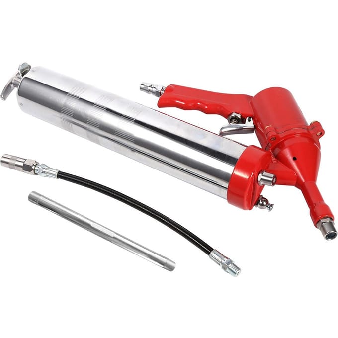 Handmatige Eenhands Pistoolgreep Lucht Pneumatische Compressor Pomp Vetspuit met Verlengset Huishoudgereedschap