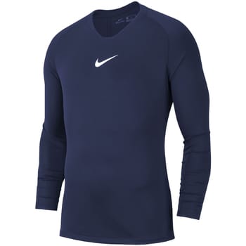 Nike Park Dry First Layer Longsleeve Thermoshirt - Maat XXL - Mannen - navy/wit