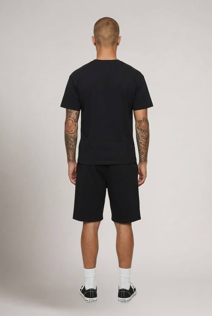 Oversized The Doors Licentie Print T-shirt | Black | Size Medium