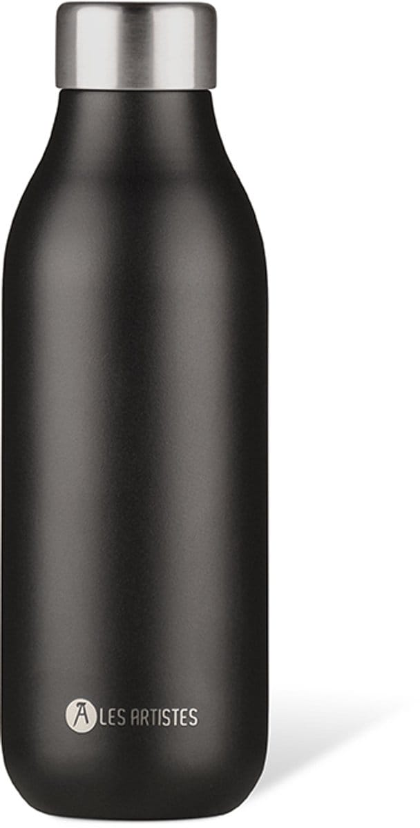 Les Artistes Paris - Drinkfles - Thermosfles 2.0 - 500ml - Black Pearl
