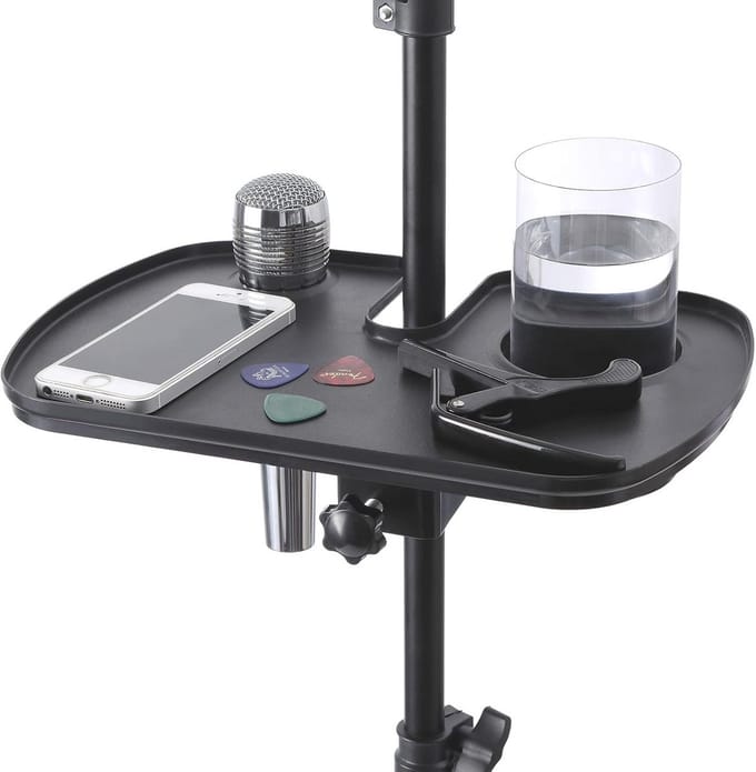 Microfoon Stand met Drinkhouder voor Zang en Gitaar Accessoires
