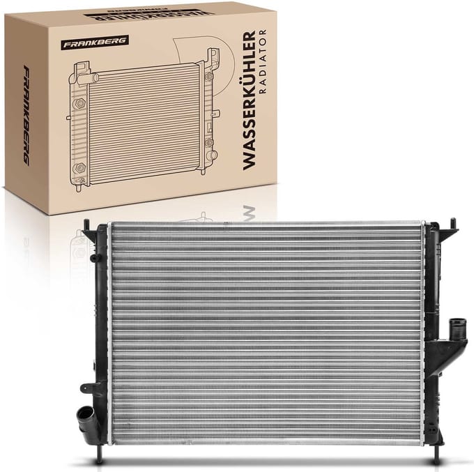 Frankberg 1x radiator waterkoeler motorkoeler voor Dacia