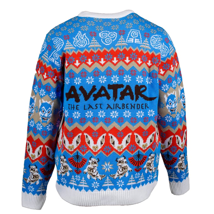Avatar: The Last Airbender Christmas Jumper - XL