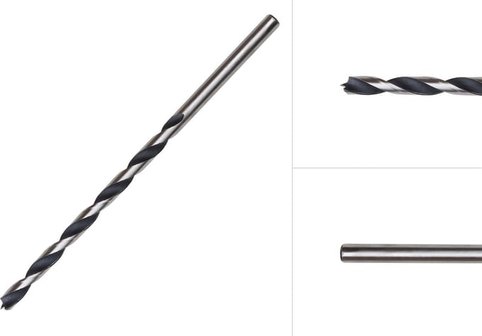 Lange houtboor 10 mm x 250 mm | Per Stuk