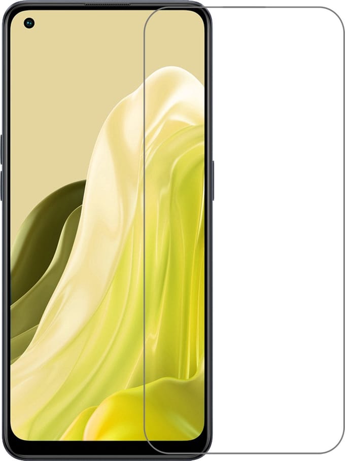 Screenprotector Geschikt voor OPPO Reno 7 - Extra Sterk - Beschermglas - Gehard Glas - Tempered Glass - Screen Protector
