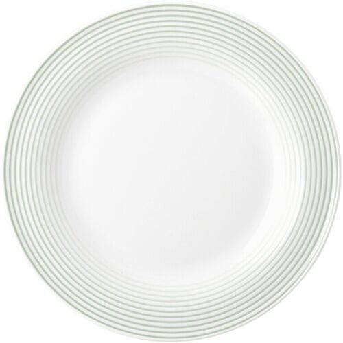 (6 stuks) SELTMANN WEIDEN Bord - plat - Ø 215mm - Saliegroen Wit