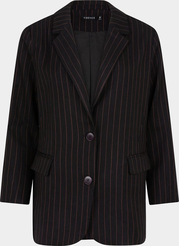 Ydence Blazer Callie zwart blauw - Maat M