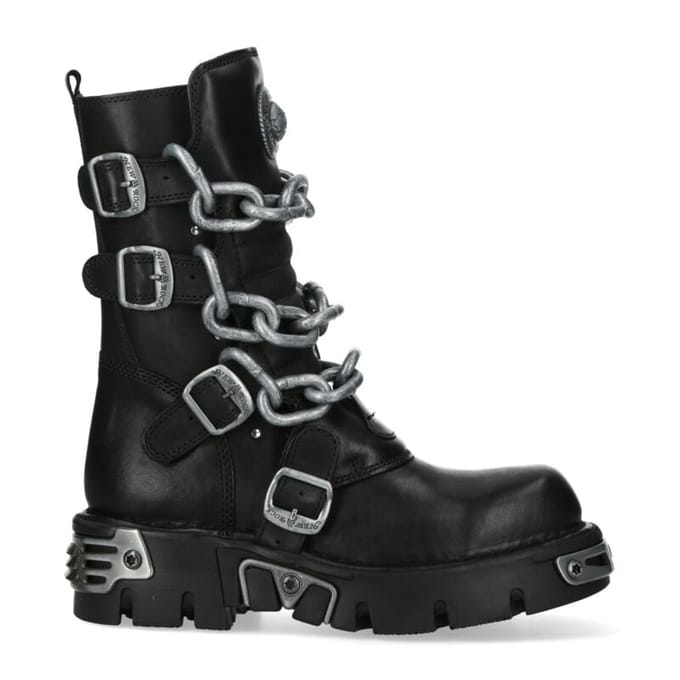 New Rock - Gothic Laarzen - Boot M-373CAD-C1 - EU36 tot EU47 - zwart
