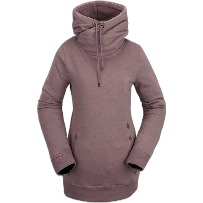Dames fleece sweater met capuchon Volcom Tower
