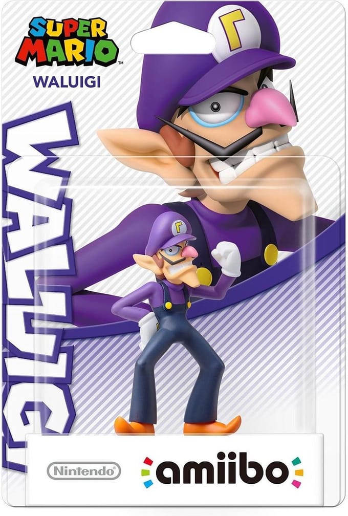 Nintendo amiibo figuur - Waluigi (WiiU + New 3DS)
