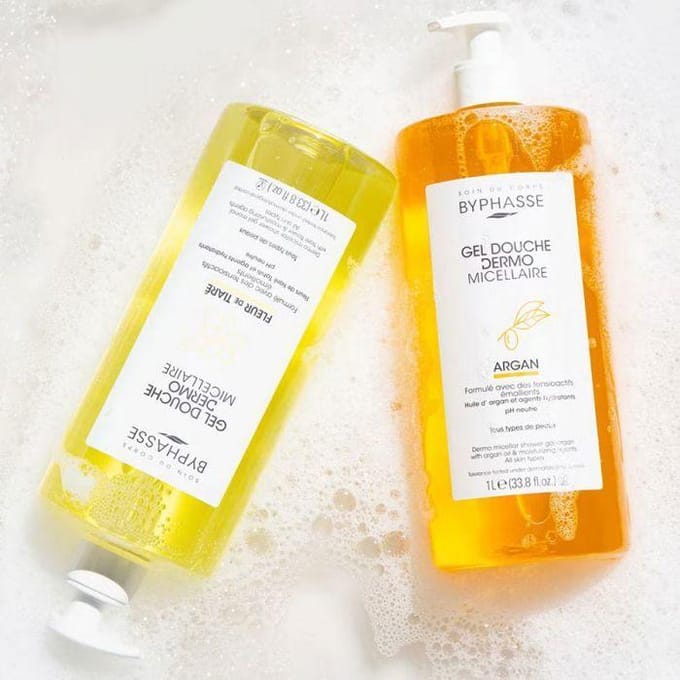 Douchegel Byphasse Dermo Micellaire Argan (1000 ml)
