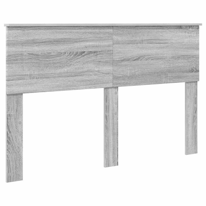 vidaXL Hoofdbord Grijs Sonoma Bewerkt hout
