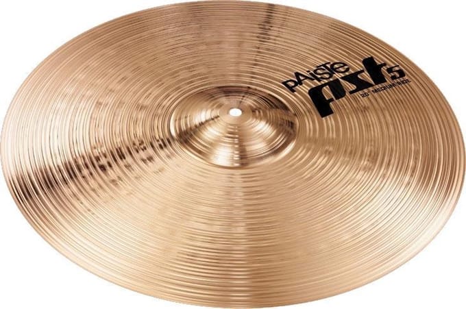 Paiste PST5 Medium Ride 20", versie 2014 - Ride bekken
