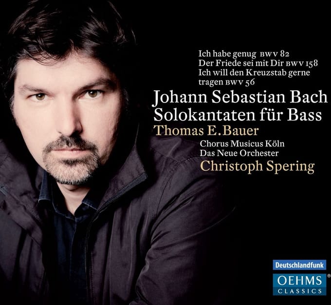 Thomas E. Bauer, Chorus Musicus Köln, Das Neue Orchester, Christoph Spering - J.S. Bach: Solokantaten Für Bass (CD)