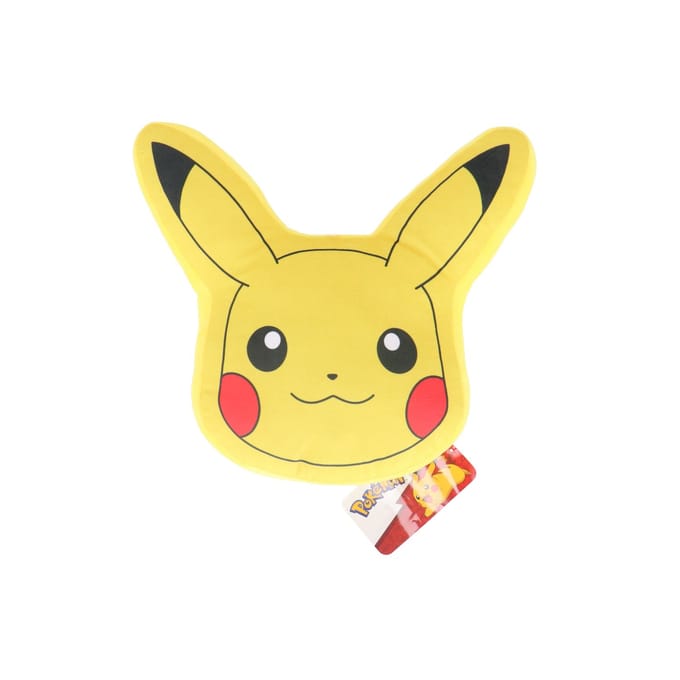 Pokémon Pikachu Kussen - Zacht pluche kussen van 40x40 cm