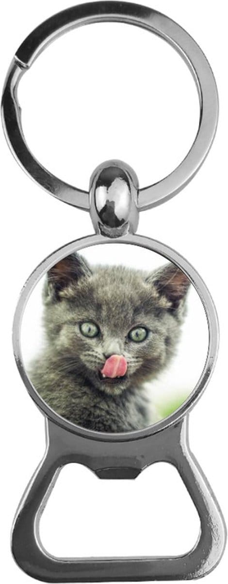 Bieropener Glas - Kitten
