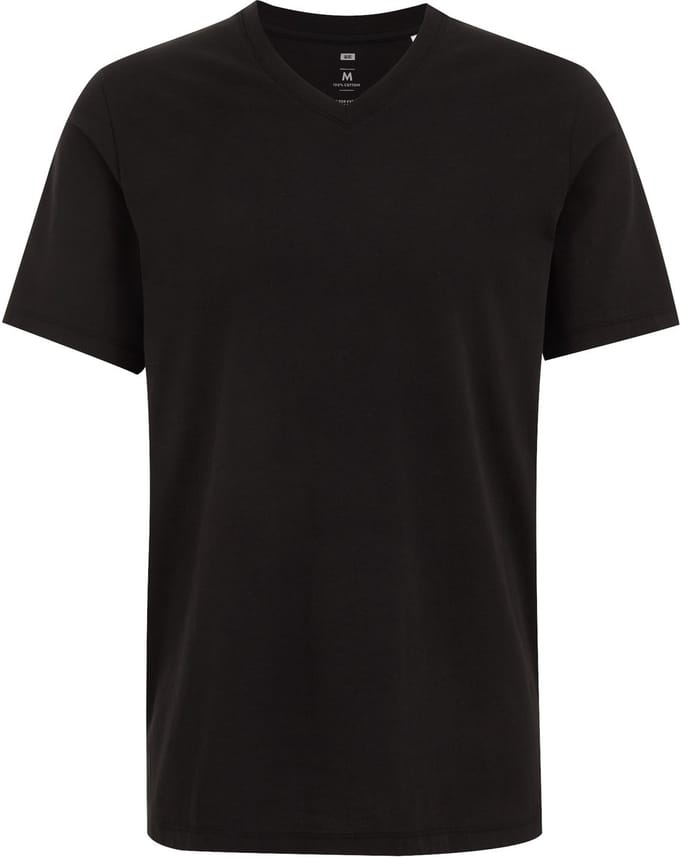 WE Fashion Heren Regular fit T-shirt van 100% katoen
