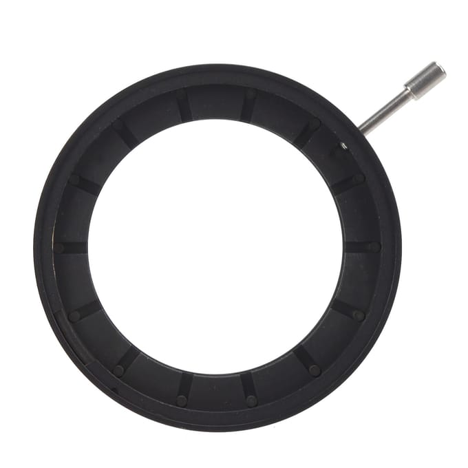 SK34 Verstelbaar Irisdiafragma Module Condensor Optisch Diafragma voor Optisch Instrument black