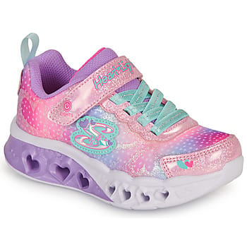 Skechers Flutter Heart Lights-Simply L Meisjes Sneakers - Pink/Multi