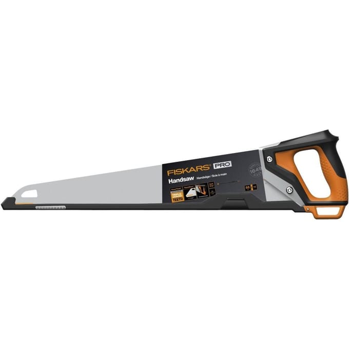 Fiskars Pro Stroom Tooth Fine-cut hand saw (55 cm 11 TPI)