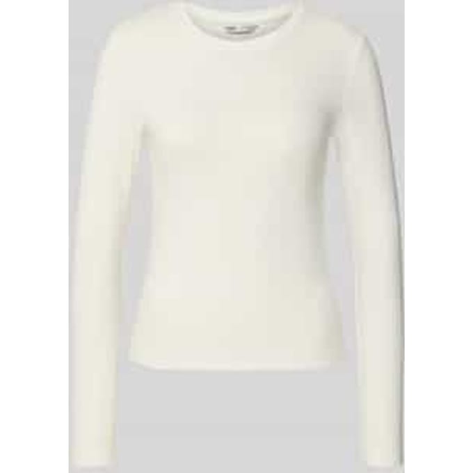 Slim fit longsleeve van katoenmengsel model 'RILEY'