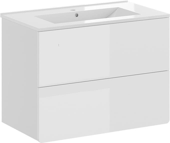 Vicco Badkamermeubelset Izan, Wit, 2-delig