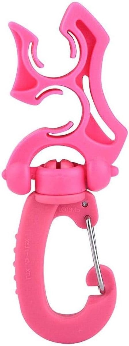 Dubbeldive Slanghouder met Clip voor Duikuitrusting, Regulator Bevestiging en Duikaccessoires