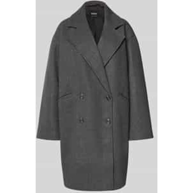 Oversized lange jas met reverskraag, model 'BLAKE'