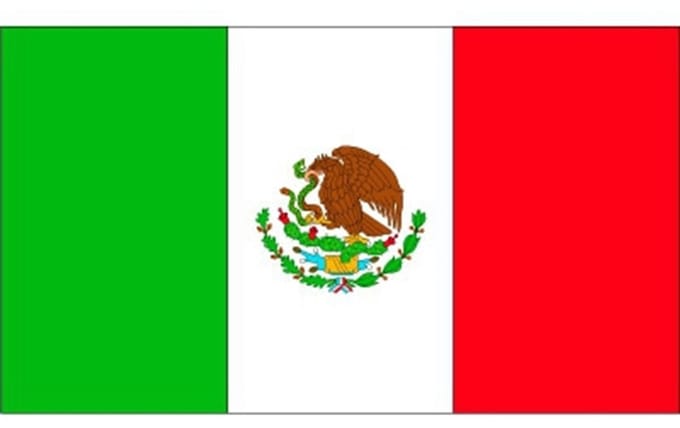 Vlag Mexico stickers