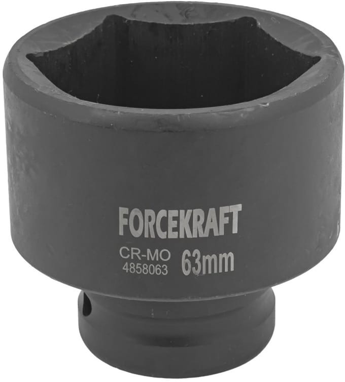 Forcekraft - Dopsleuteldop - CrMo Staal - 1" - 63mm - 6-Kant