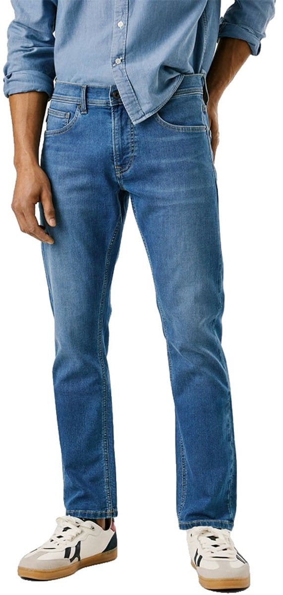 Pepe Jeans Track Slim Fit Spijkerbroek Blauw 34 / 32 Man