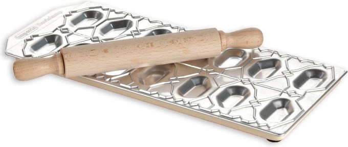 Imperia Raviolivorm Vis 14 stuks - Aluminium