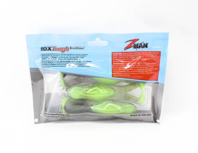 Zman Zacht Kunstaas Geit ToadZ 4 Inch 3/Pack Coppertreuse (3055)